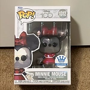 New Funko Pop Minnie Mouse Facet Exclusive #1312 Protector Box Include Multicolo